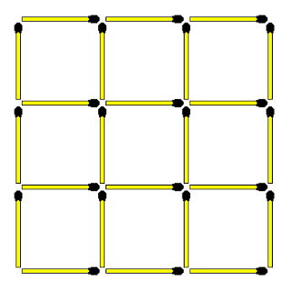 Квадрат 3X3: Оставьте 3 квадрата