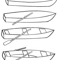 Как нарисовать лодку