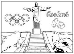 Раскраски Рио 2016 - распечатать бесплатно