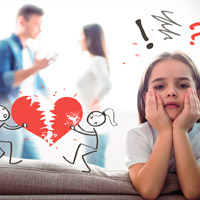 Как дети переживают развод