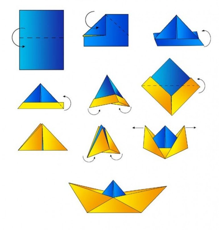 Оригами для детей 4-5 лет