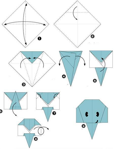 Оригами слон