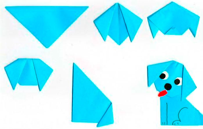 Оригами для детей 5-6 лет