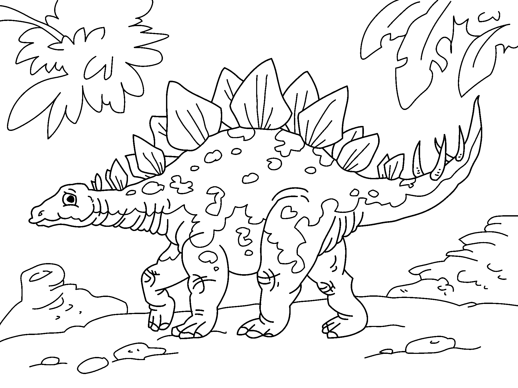Раскраски динозавры распечатать